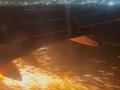 Bengaluru-bound IndiGo aircraft engine catches fire at Delhi airport's runway - Hindi News | Bengaluru-bound IndiGo aircraft engine catches fire at Delhi airport's runway | Latest national News at Lokmattimes.com