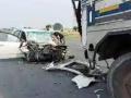 5 of family killed in car-truck collision in Amravati - Hindi News | 5 of family killed in car-truck collision in Amravati | Latest maharashtra News at Lokmattimes.com