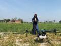Uttar Pradesh: Drone Didi Sunita of Sitapur Flies Drone After Speaking With PM Modi on 'Mann ki Baat' (Watch Video) - Hindi News | Uttar Pradesh: Drone Didi Sunita of Sitapur Flies Drone After Speaking With PM Modi on 'Mann ki Baat' (Watch Video) | Latest national News at Lokmattimes.com