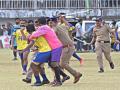 Kolhapur: High-Voltage Football Match Turns Ugly As Players Engage in Freestyle Fight, Police Use Mild Lathicharge (Watch Video) - Hindi News | Kolhapur: High-Voltage Football Match Turns Ugly As Players Engage in Freestyle Fight, Police Use Mild Lathicharge (Watch Video) | Latest maharashtra News at Lokmattimes.com