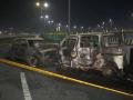 Dwarka Expressway Accident: One Dead, Several Injured As Two Cars Catch Fire After Colliding With Each Other in Delhi (Watch Video) - Hindi News | Dwarka Expressway Accident: One Dead, Several Injured As Two Cars Catch Fire After Colliding With Each Other in Delhi (Watch Video) | Latest national News at Lokmattimes.com