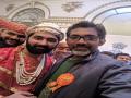 Sairat director Nagraj Manjule celebrates Shivaji Jayanti in New York - Hindi News | Sairat director Nagraj Manjule celebrates Shivaji Jayanti in New York | Latest entertainment News at Lokmattimes.com