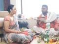Swara Bhasker performs Griha Pravesh pooja of her new house - Hindi News | Swara Bhasker performs Griha Pravesh pooja of her new house | Latest entertainment News at Lokmattimes.com