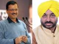 Arvind Kejriwal, Bhagwant Mann Kick Off Lok Sabha Poll Campaign with 'Sansad Mein Bhi Kejriwal' Slogan - Hindi News | Arvind Kejriwal, Bhagwant Mann Kick Off Lok Sabha Poll Campaign with 'Sansad Mein Bhi Kejriwal' Slogan | Latest national News at Lokmattimes.com
