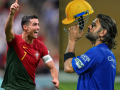 "FACE OF WORLD CRICKET": MS Dhoni Fans React to FIFA's 'Thala for a Reason' Instagram Post Featuring Cristiano Ronaldo - Hindi News | "FACE OF WORLD CRICKET": MS Dhoni Fans React to FIFA's 'Thala for a Reason' Instagram Post Featuring Cristiano Ronaldo | Latest cricket News at Lokmattimes.com