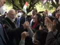Watch! PM Modi welcomed with chants of 'Modi, Modi' in Rome by Indian community - Hindi News | Watch! PM Modi welcomed with chants of 'Modi, Modi' in Rome by Indian community | Latest international News at Lokmattimes.com