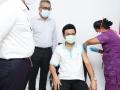 Tamil Nadu Chief Minister MK Stalin receives booster dose vaccine - Hindi News | Tamil Nadu Chief Minister MK Stalin receives booster dose vaccine | Latest national News at Lokmattimes.com