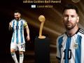 Lionel Messi wins Golden Ball Award for his FIFA World Cup heroics - Hindi News | Lionel Messi wins Golden Ball Award for his FIFA World Cup heroics | Latest football News at Lokmattimes.com