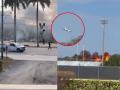 Florida Plane Crash: 3 Killed, 1 Injured After Small Aircraft Crashes in Boca Raton; Incident Caught on Camera - Hindi News | Florida Plane Crash: 3 Killed, 1 Injured After Small Aircraft Crashes in Boca Raton; Incident Caught on Camera | Latest international News at Lokmattimes.com