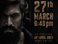Yash’s KGF: Chapter 2 trailer to release on March 27 - Hindi News | Yash’s KGF: Chapter 2 trailer to release on March 27 | Latest entertainment News at Lokmattimes.com