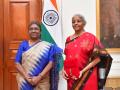 Finance Minister Nirmala Sitharaman meets President Droupadi Murmu at the Rashtrapati Bhavan - Hindi News | Finance Minister Nirmala Sitharaman meets President Droupadi Murmu at the Rashtrapati Bhavan | Latest national News at Lokmattimes.com