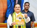 JP Nadda releases BJP poll manifesto 'Sankalpatra 2023' in Agartala - Hindi News | JP Nadda releases BJP poll manifesto 'Sankalpatra 2023' in Agartala | Latest national News at Lokmattimes.com