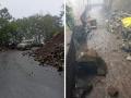 Pune: Landslides on Sinhagad ghat road raise safety concerns - Hindi News | Pune: Landslides on Sinhagad ghat road raise safety concerns | Latest maharashtra News at Lokmattimes.com