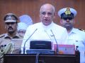 Maha governor Ramesh Bais addresses inaugural session of Budget in Mumbai - Hindi News | Maha governor Ramesh Bais addresses inaugural session of Budget in Mumbai | Latest maharashtra News at Lokmattimes.com