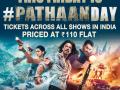 Pathaan makers drop ticket prices to Rs 110, as film crosses 500 crore - Hindi News | Pathaan makers drop ticket prices to Rs 110, as film crosses 500 crore | Latest entertainment News at Lokmattimes.com