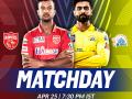 Chennai Super Kings opt to bowl, Bhanupaksa returns for Punjab Kings - Hindi News | Chennai Super Kings opt to bowl, Bhanupaksa returns for Punjab Kings | Latest cricket News at Lokmattimes.com