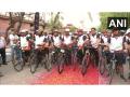 Azadi Ka Amrit Mahotsav: CBDT organizes 'Cyclothon' event - Hindi News | Azadi Ka Amrit Mahotsav: CBDT organizes 'Cyclothon' event | Latest national News at Lokmattimes.com