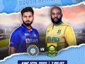 India vs South Africa, 2nd T20I: South Africa opt to bowl, India name unchanged XI - Hindi News | India vs South Africa, 2nd T20I: South Africa opt to bowl, India name unchanged XI | Latest cricket News at Lokmattimes.com