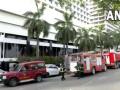 Fire breaks out at Mumbai`s Trident Hotel - Hindi News | Fire breaks out at Mumbai`s Trident Hotel | Latest maharashtra News at Lokmattimes.com