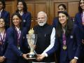 PM Modi Felicitates India Women’s Cricket Team After Historic ICC Women’s World Cup 2025 Win (SEE PICS) - Hindi News | PM Modi Felicitates India Women’s Cricket Team After Historic ICC Women’s World Cup 2025 Win (SEE PICS) | Latest cricket News at Lokmattimes.com