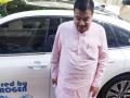 Nitin Gadkari drives hydrogen-powered car, it is first ever Hydrogen car in India - Hindi News | Nitin Gadkari drives hydrogen-powered car, it is first ever Hydrogen car in India | Latest national News at Lokmattimes.com