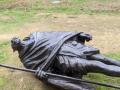 Mahatma Gandh's statue vandalised in US, India condemns the incident - Hindi News | Mahatma Gandh's statue vandalised in US, India condemns the incident | Latest international News at Lokmattimes.com