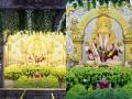 Pune: 2000 Kgs of Grapes Were Used To Decorate Shrimanta Dagdusheth Halwai Ganesh Temple (Watch) - Hindi News | Pune: 2000 Kgs of Grapes Were Used To Decorate Shrimanta Dagdusheth Halwai Ganesh Temple (Watch) | Latest maharashtra News at Lokmattimes.com