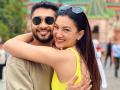 Gauahar Khan and Zaid Darbar enjoy a sweet kiss during their honeymoon trip in Russia - Hindi News | Gauahar Khan and Zaid Darbar enjoy a sweet kiss during their honeymoon trip in Russia | Latest lifestyle News at Lokmattimes.com