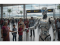 Pune Airport Begins Trial of AI Humanoid Robot for Flight Information and Security Support - Hindi News | Pune Airport Begins Trial of AI Humanoid Robot for Flight Information and Security Support | Latest pune News at Lokmattimes.com