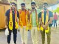 Karn Sharma, Mahipal Lomror, and Other RCB Players Visit Siddhivinayak Temple Ahead of Match Against MI (See Pic) - Hindi News | Karn Sharma, Mahipal Lomror, and Other RCB Players Visit Siddhivinayak Temple Ahead of Match Against MI (See Pic) | Latest cricket News at Lokmattimes.com