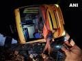 Bus Accident on Tripura to Guwahati Route: One Dead, 30 Injured in Dima Hasao - Hindi News | Bus Accident on Tripura to Guwahati Route: One Dead, 30 Injured in Dima Hasao | Latest national News at Lokmattimes.com