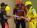 IPL 2025: Ravindra Jadeja Forced to Change Bat After Failing Gauge Test in CSK vs SRH Match (Watch Video) - Hindi News | IPL 2025: Ravindra Jadeja Forced to Change Bat After Failing Gauge Test in CSK vs SRH Match (Watch Video) | Latest cricket News at Lokmattimes.com