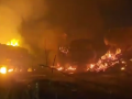 Gujarat Chemical Tanker Accident: Massive Fire Engulfs Vehicles on Ahmedabad-Rajkot Highway After Crash, 2 Dead (Watch Video) - Hindi News | Gujarat Chemical Tanker Accident: Massive Fire Engulfs Vehicles on Ahmedabad-Rajkot Highway After Crash, 2 Dead (Watch Video) | Latest national News at Lokmattimes.com