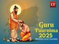 Happy Guru Purnima 2025: Wishes, Quotes, Messages, Images, and Greetings to Share with Your Teachers and Mentor - Hindi News | Happy Guru Purnima 2025: Wishes, Quotes, Messages, Images, and Greetings to Share with Your Teachers and Mentor | Latest lifestyle News at Lokmattimes.com