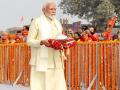 In Pictures: Ram Mandir Inauguration Ceremony in Ayodhya - Hindi News | In Pictures: Ram Mandir Inauguration Ceremony in Ayodhya | Latest national News at Lokmattimes.com