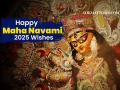Happy Maha Navami 2025 Wishes: Share Greetings, Quotes and WhatsApp Messages with Family and Friends on Durga Navami - Hindi News | Happy Maha Navami 2025 Wishes: Share Greetings, Quotes and WhatsApp Messages with Family and Friends on Durga Navami | Latest lifestyle News at Lokmattimes.com