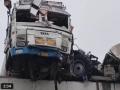Haryana Accident: One Killed, Another Injured After Tanker Crashes Into Trailer on NH-44 in Panipat (Watch Video) - Hindi News | Haryana Accident: One Killed, Another Injured After Tanker Crashes Into Trailer on NH-44 in Panipat (Watch Video) | Latest national News at Lokmattimes.com