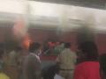 Andhra Pradesh Train Fire: Major Blaze Erupts in 3 Coach of Korba-Visakhapatnam Express, Shocking Visuals Surface ( Watch Video) - Hindi News | Andhra Pradesh Train Fire: Major Blaze Erupts in 3 Coach of Korba-Visakhapatnam Express, Shocking Visuals Surface ( Watch Video) | Latest national News at Lokmattimes.com