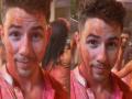 WATCH: Nick Jonas accidentally records a video of Vicky Kaushal and Katrina Kaif dancing together at Ambani Holi bash - Hindi News | WATCH: Nick Jonas accidentally records a video of Vicky Kaushal and Katrina Kaif dancing together at Ambani Holi bash | Latest entertainment News at Lokmattimes.com