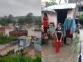 Red alert in Yavatmal: Floodwaters inundate villages, over 50 houses submerged - Hindi News | Red alert in Yavatmal: Floodwaters inundate villages, over 50 houses submerged | Latest maharashtra News at Lokmattimes.com