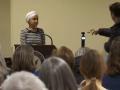 Ilhan Omar Sprayed With Unknown Liquid During Town Hall Meeting in Minneapolis (Watch Video) - Hindi News | Ilhan Omar Sprayed With Unknown Liquid During Town Hall Meeting in Minneapolis (Watch Video) | Latest international News at Lokmattimes.com