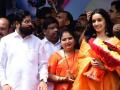 Maharashtra CM Eknath Shinde heaps praise on Shraddha Kapoor at Janmashtami event in Mumbai - Hindi News | Maharashtra CM Eknath Shinde heaps praise on Shraddha Kapoor at Janmashtami event in Mumbai | Latest maharashtra News at Lokmattimes.com