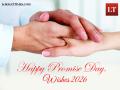 Happy Promise Day 2026: Promises to Make to Your Partner This Valentine’s Week & Share Images on WhatsApp Status - Hindi News | Happy Promise Day 2026: Promises to Make to Your Partner This Valentine’s Week & Share Images on WhatsApp Status | Latest lifestyle News at Lokmattimes.com