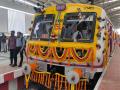 Uran Residents Celebrate Long-Awaited Train Link to Navi Mumbai - Hindi News | Uran Residents Celebrate Long-Awaited Train Link to Navi Mumbai | Latest maharashtra News at Lokmattimes.com