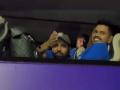 Watch: Rohit Sharma gives reporter PLAYFUL tongue-lashing from team bus - Hindi News | Watch: Rohit Sharma gives reporter PLAYFUL tongue-lashing from team bus | Latest cricket News at Lokmattimes.com