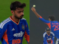 Injury Scare for India As Axar Patel Leaves Field With Bleeding Finger During IND vs NZ 1st T20I in Nagpur - Hindi News | Injury Scare for India As Axar Patel Leaves Field With Bleeding Finger During IND vs NZ 1st T20I in Nagpur | Latest cricket News at Lokmattimes.com