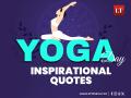 International Yoga Day 2024: Inspiring Quotes, WhatsApp Status, and Messages to Share and Motivate Your Loved One - Hindi News | International Yoga Day 2024: Inspiring Quotes, WhatsApp Status, and Messages to Share and Motivate Your Loved One | Latest lifestyle News at Lokmattimes.com