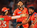IPL 2026: Debutants Praful Hinge, Sakib Hussain Star as SRH End RR’s Unbeaten Run with 57-Run Win (VIDEO) - Hindi News | IPL 2026: Debutants Praful Hinge, Sakib Hussain Star as SRH End RR’s Unbeaten Run with 57-Run Win (VIDEO) | Latest cricket News at Lokmattimes.com