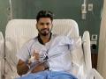Shreyas Iyer undergoes successful shoulder surgery, shares first pic from hospital - Hindi News | Shreyas Iyer undergoes successful shoulder surgery, shares first pic from hospital | Latest cricket News at Lokmattimes.com