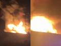 Jabalpur: Major Fire Broke Out At Tyer Factory in Maneri; No Injuries Reported (Watch Video) - Hindi News | Jabalpur: Major Fire Broke Out At Tyer Factory in Maneri; No Injuries Reported (Watch Video) | Latest national News at Lokmattimes.com